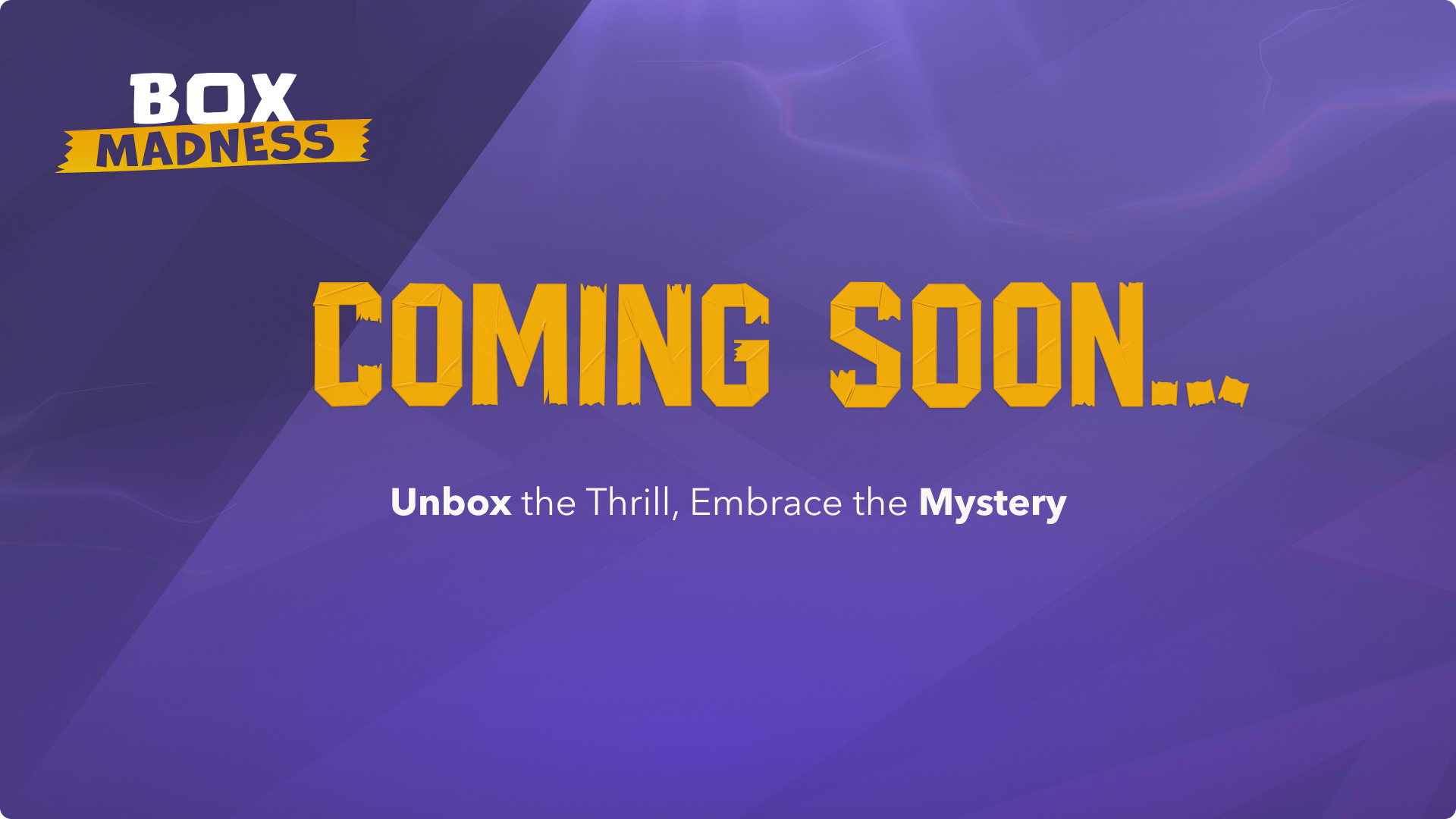 Coming Soon